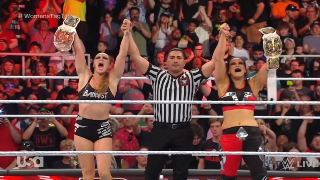 Ronda Rousey Shayna Baszler WWE RAW