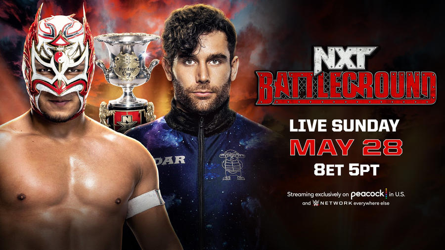 WWE NXT Battleground Noam Dar Dragon Lee