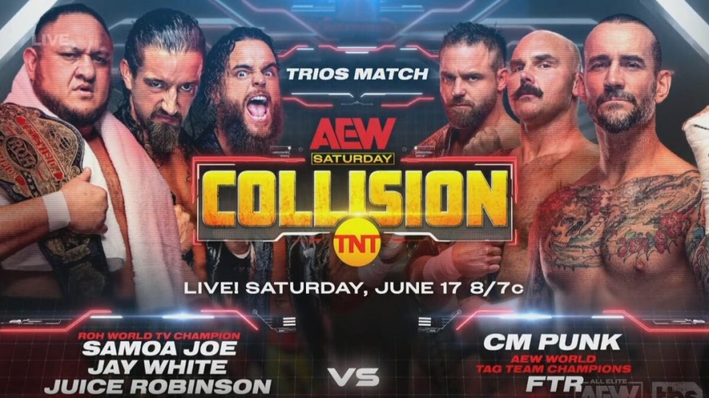 CM Punk FTR AEW Collision