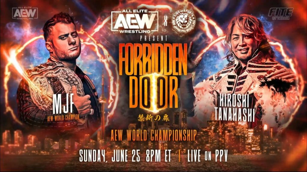 MJF vs Tanahashi AEW Forbidden Door