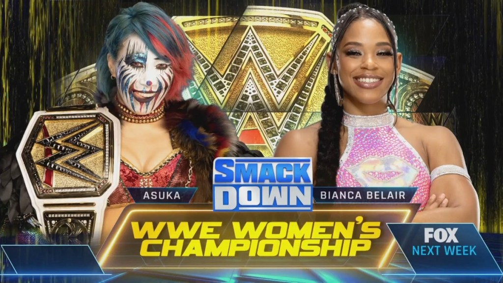 Asuka Bianca Belair WWE SmackDown