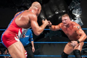 kurt angle brock lesnar