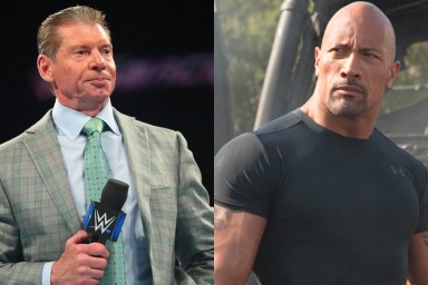 the rock vince mcmahon