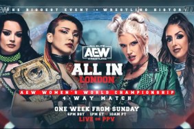 AEW All In Britt Baker Toni Storm Hikaru Shida Saraya