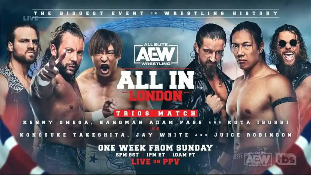 AEW All In Golden Elite Bullet Club Gold