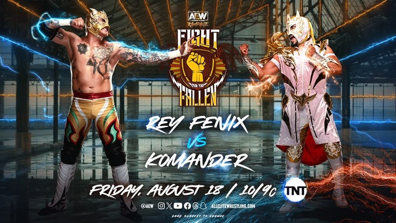 AEW Rampage Rey Fenix Komander