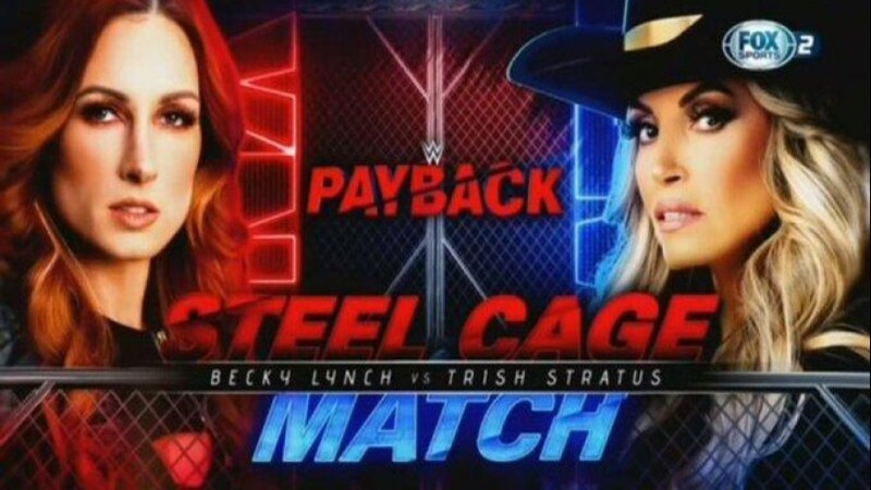 Becky Lynch Trish Stratus WWE Payback