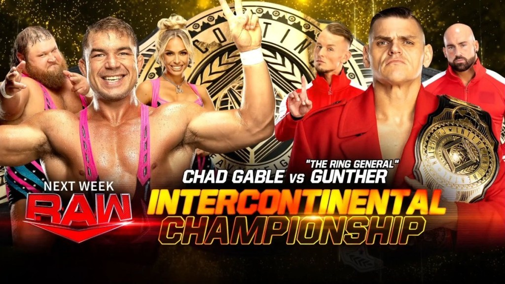 Chad Gable Gunther WWE RAW