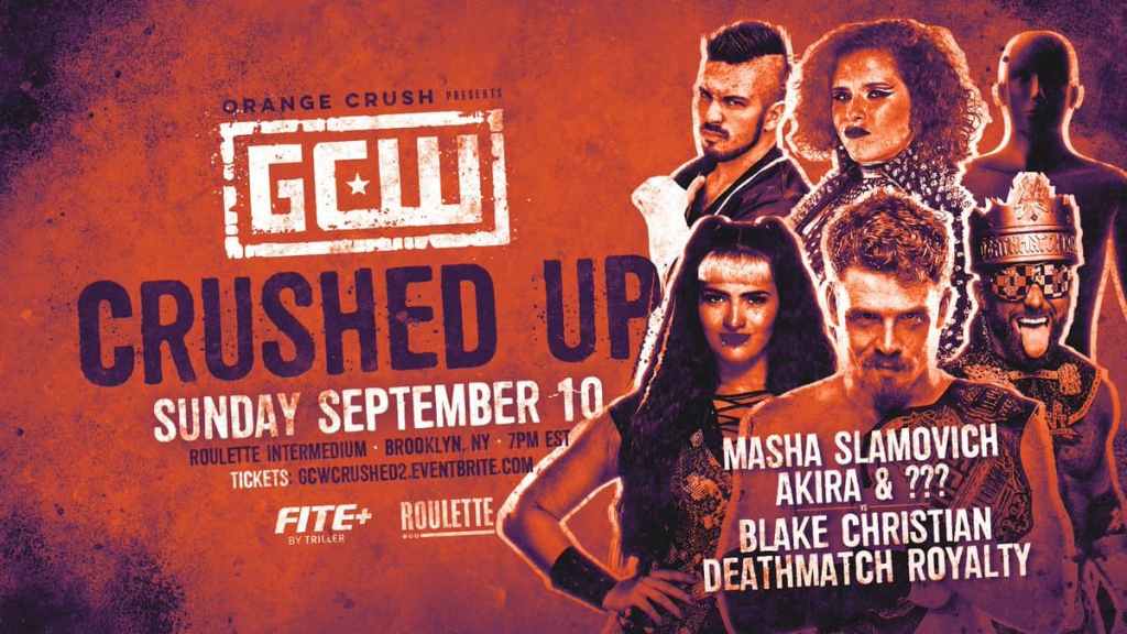 GCW Crushed Up Matt Cardona Steph De Lander Blake Christian