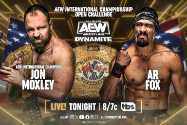 Jon Moxley AR Fox AEW Dynamite