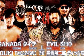 NJPW Road To Destruction EVIL SANADA