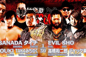 NJPW Road To Destruction SANADA EVIL