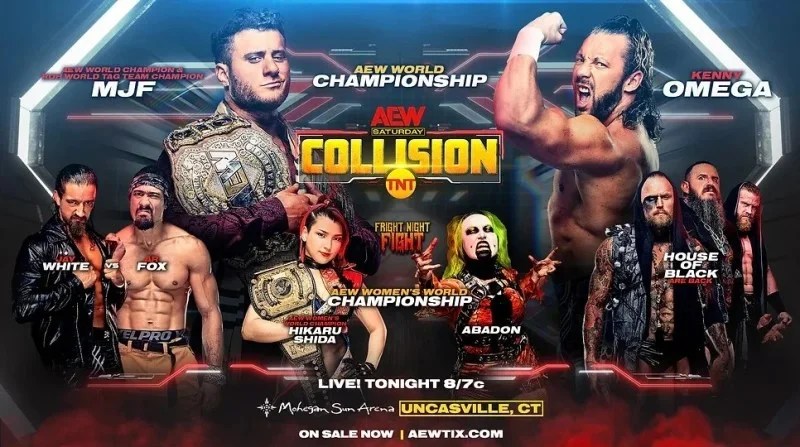 AEW Collision card October 28, 2023