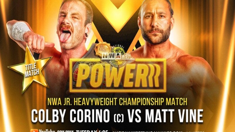 Colby Corino Matt Vine NWA Powwerrr