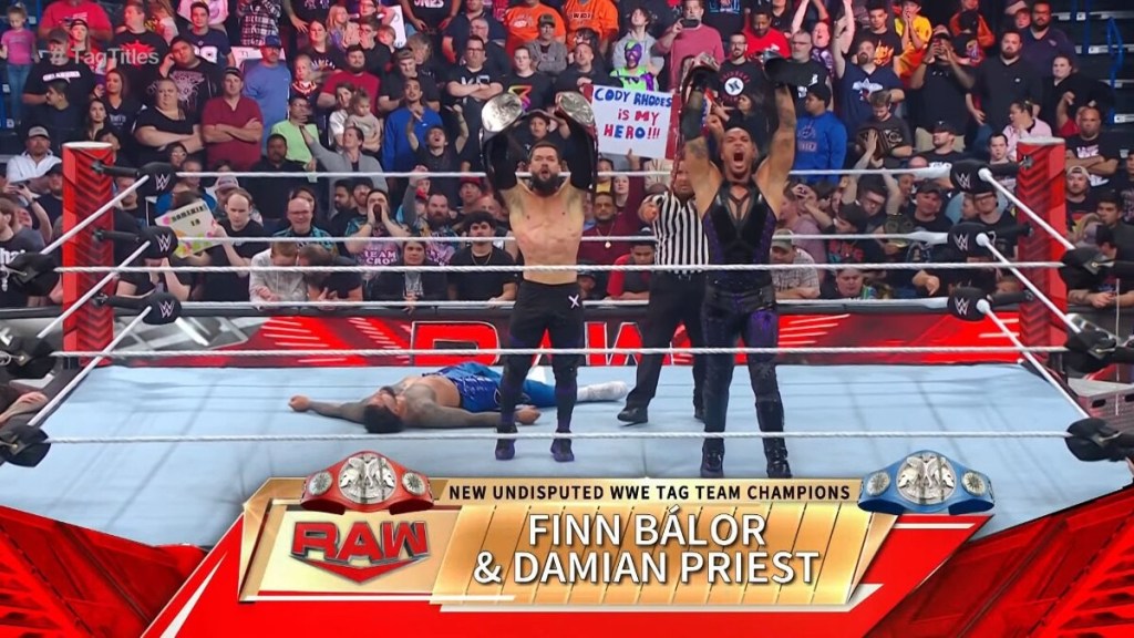 Damian Priest Finn Balor WWE RAW