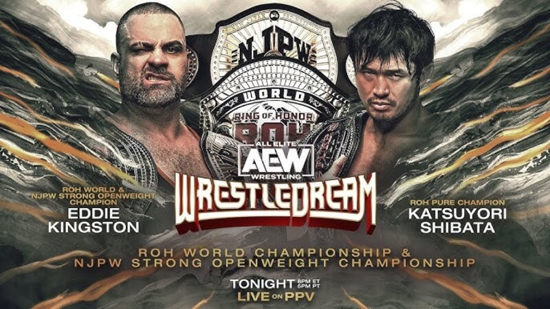 Eddie Kingston Katsuyori Shobata AEW WrestleDream