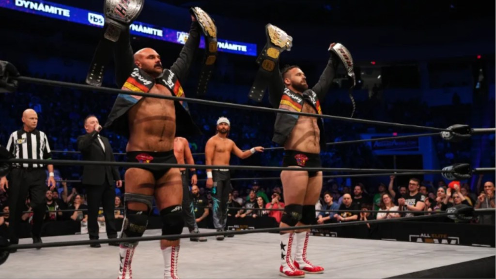 FTR x Young Bucks on AEW Dynamite