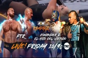 FTR Komander El Hijo Del Vikingo AEW Rampage