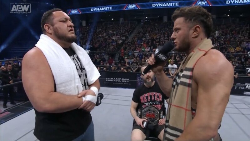 MJF vs. Samoa Joe Set For AEW Worlds End