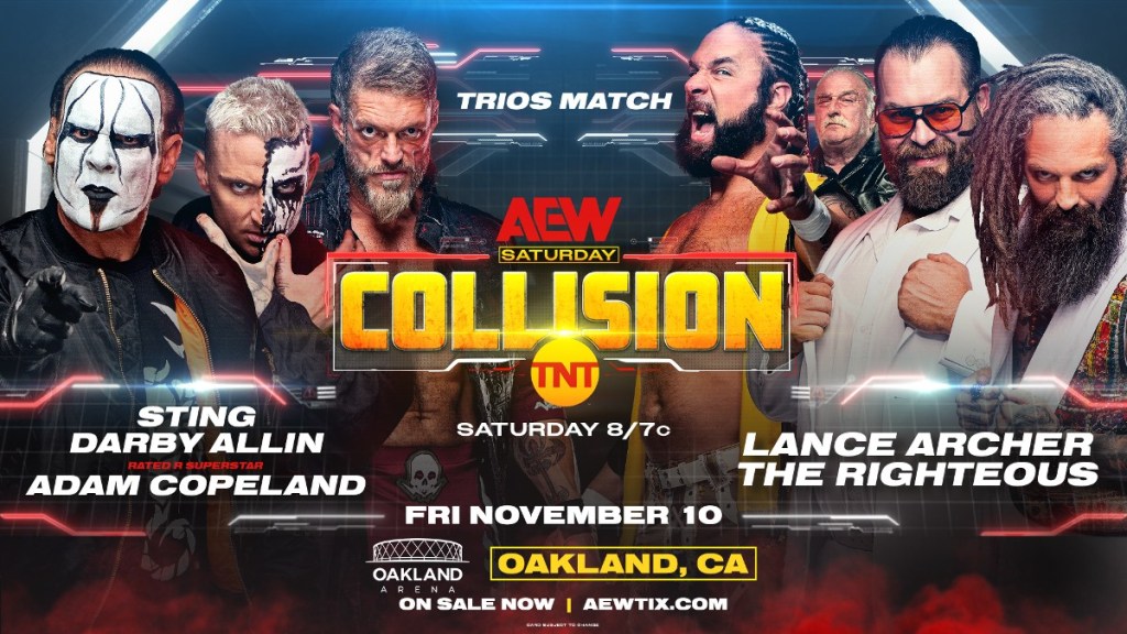 Sting Darby Allin Adam Copeland AEW Collision