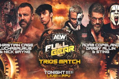 AEW Full Gear Trios Match