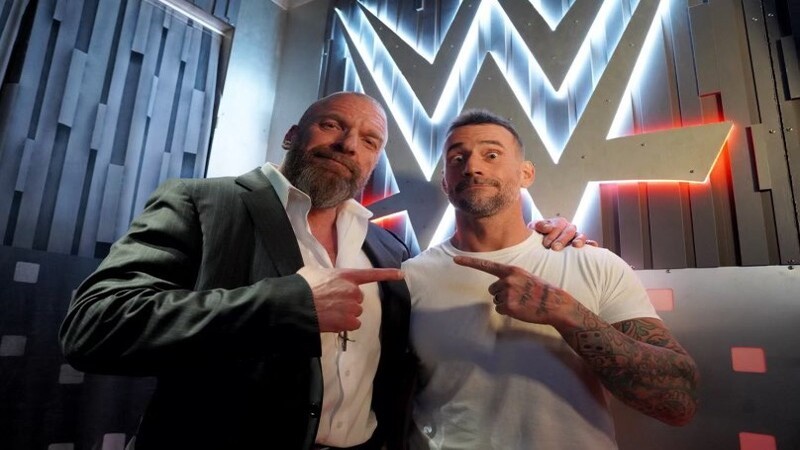 Triple H CM Punk WWE