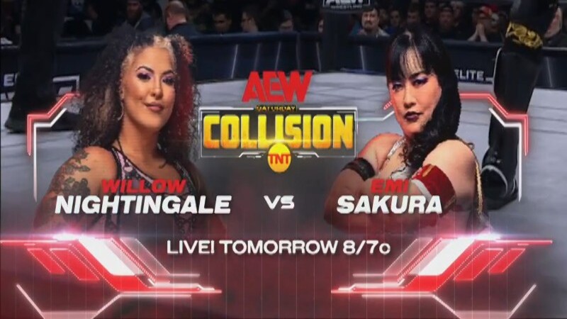 Willow Nightingale Emi Sakura AEW Collision