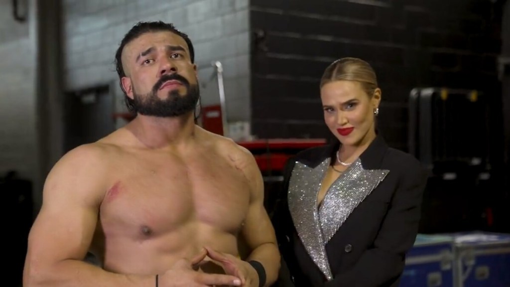 Andrade El Idolo CJ Perry AEW Collision