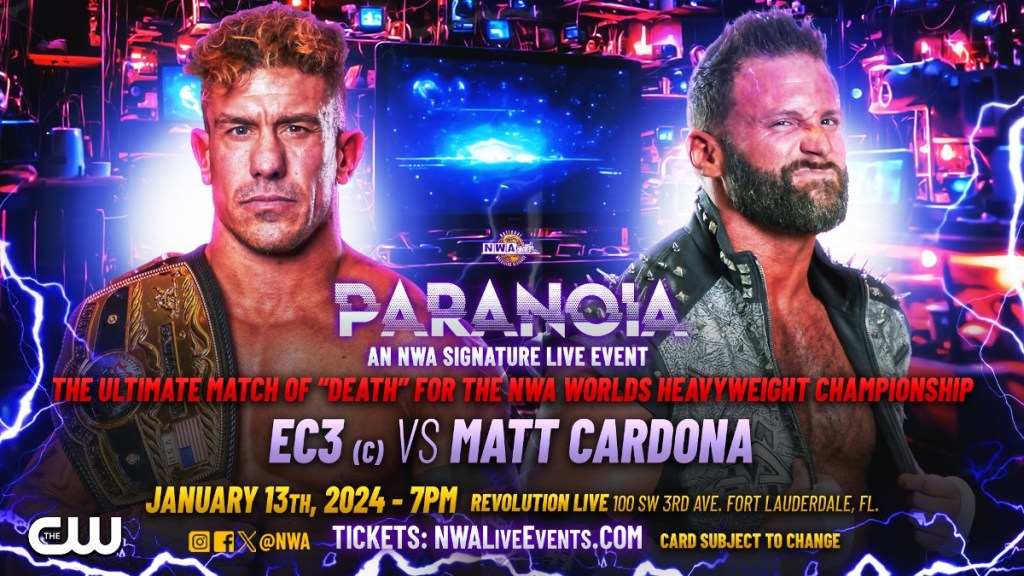 NWA Paranoia EC3 Matt Cardona