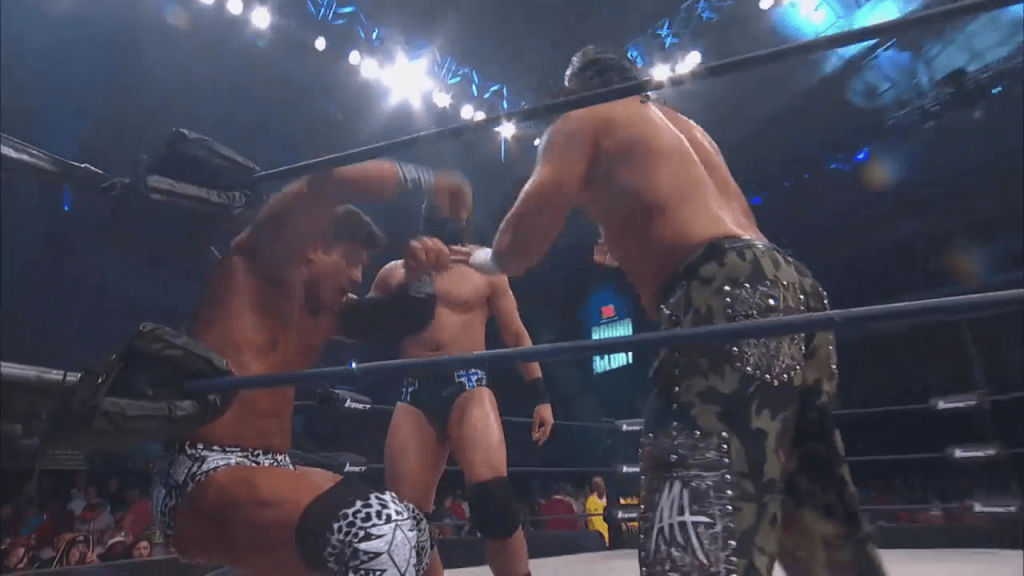 Matt Hardy vs. Drew Galloway vs. EC3 for the TNA world title