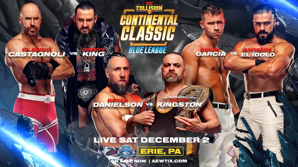 AEW Collision Results (12/2/23): The Continental Classic Continues