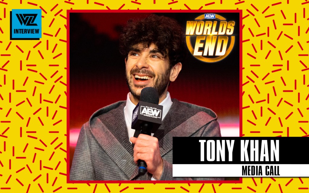 tony khan AEW Worlds End media call