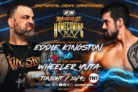 AEW Rampage Eddie Kingston Wheeler Yuta