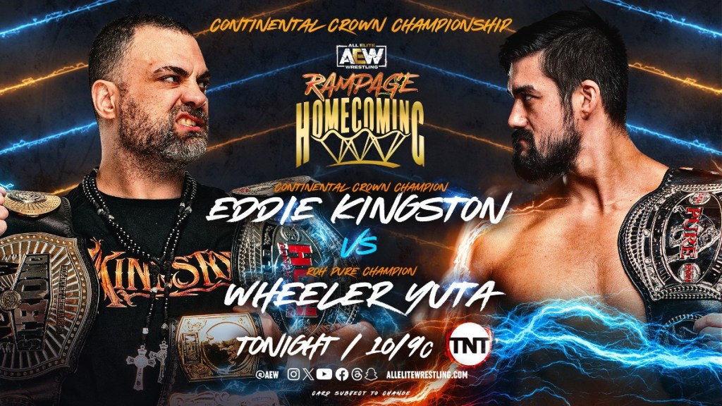 AEW Rampage Eddie Kingston Wheeler Yuta