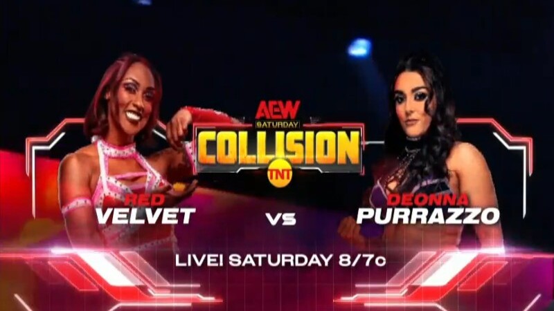 Deonna Purrazzo Red Velvet AEW Collision