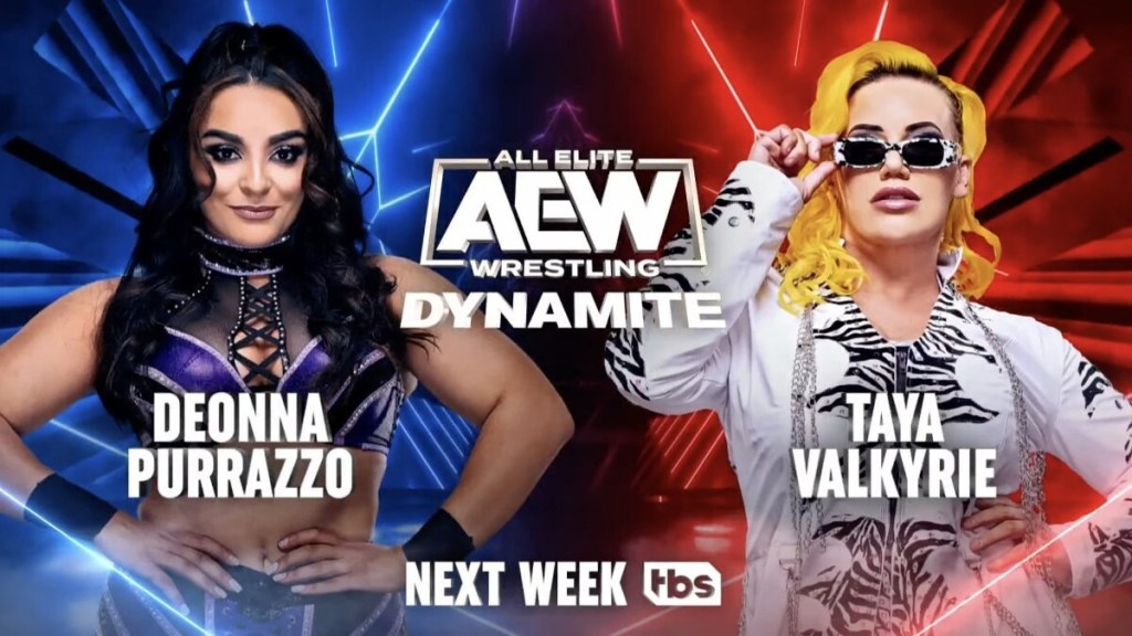 Deonna Purrazzo Taya Valkyrie AEW Dynamite