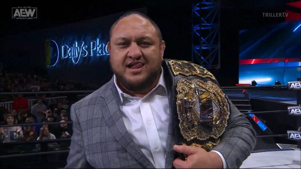 Samoa Joe new AEW World Championship