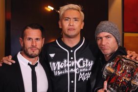 Kazuchika Okada and Motor City Machine Guns TNA