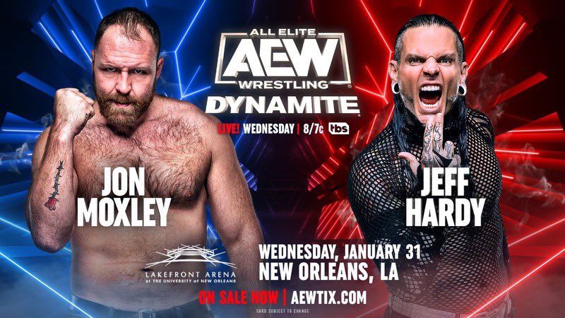 Jon Moxley Jeff Hardy AEW Dynamite