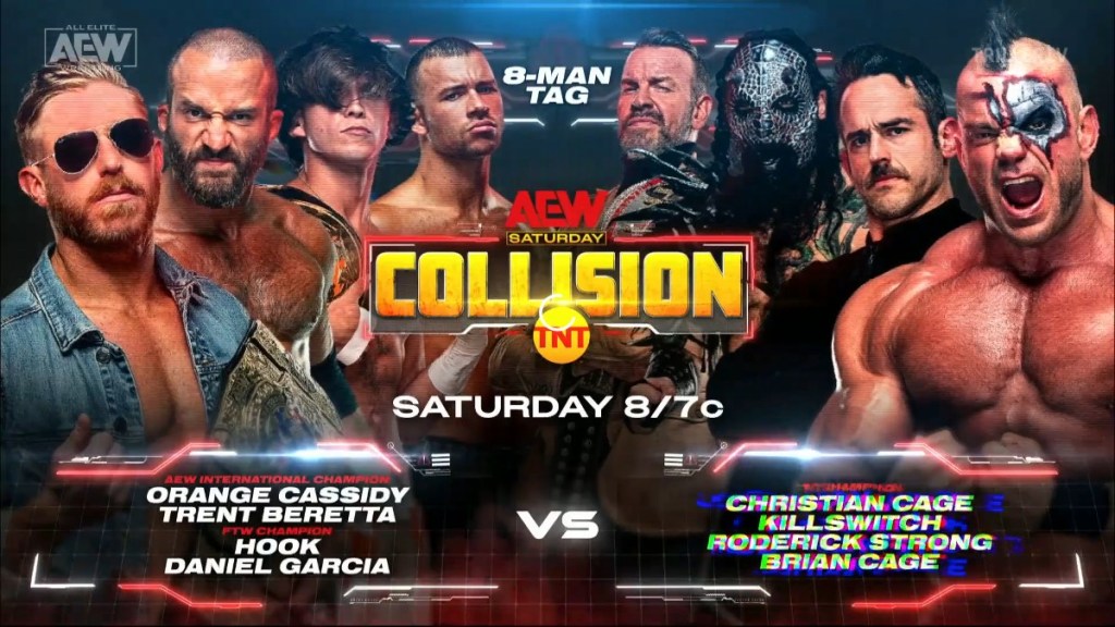 AEW Collision Orange Cassidy Christian Cage HOOK