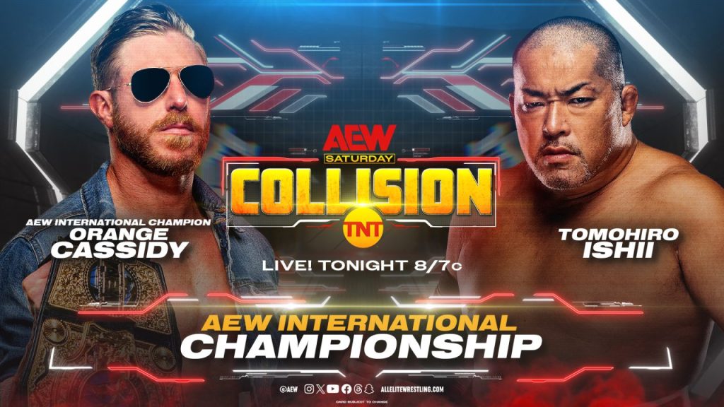 AEW Collision Orange Cassidy Tomohiro Ishii