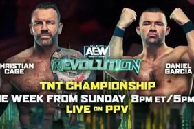 Christian Cage Daniel Garcia AEW Revolution