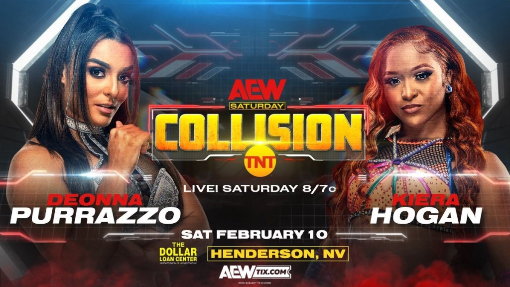 Deonna Purrazzo Kiera Hogan AEW Collision