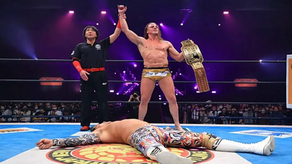 Matt Riddle Hiroshi Tanahashi New Japan Pro-Wrestling