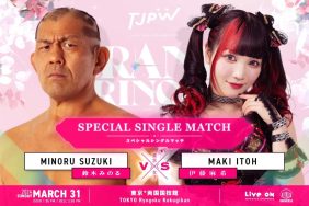 Minoru Suzuki Maki Itoh TJPW