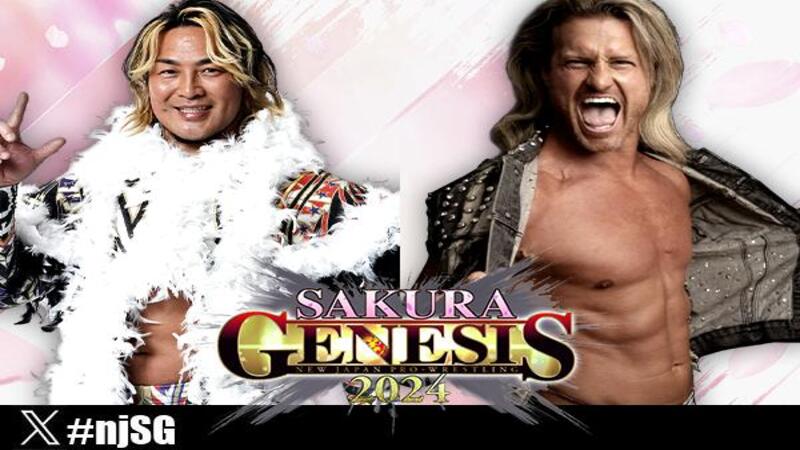 Nic Nemeth Hiroshi Tanahashi NJPW Sakura Genesis