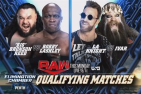 WWE RAW Elimination Chamber Qualifying Matches