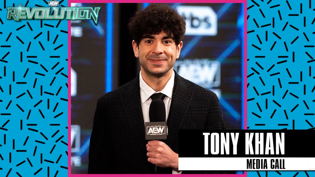 tony khan aew revolution 2024 media call