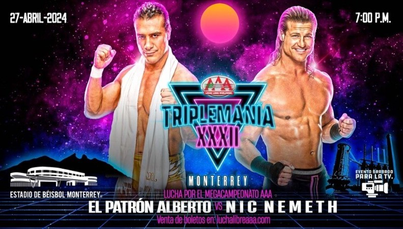 AAA Triplemania XXXII Nic Nemeth Alberto El Patron