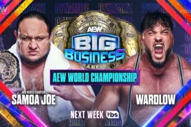 AEW Dynamite Big Business Samoa Joe Wardlow